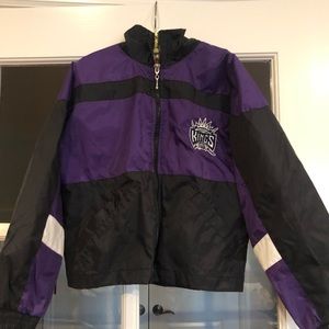 Vintage Kings Basketball Kids Windbreaker Jacket